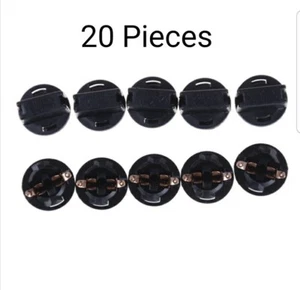 20X T10 194 LED Bulb Car Instrument Panel Cluster Dash Light Twist Lock Socket - Picture 1 of 3