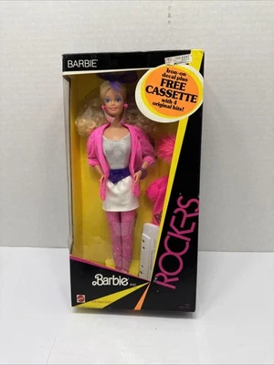 Vintage 1985 Barbie And The Rockers Doll Mattel #1140 w/ Free cassette - Image 1 of 4