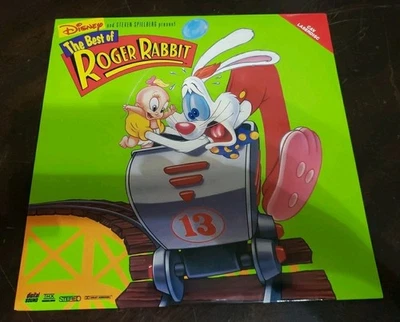 Rare HTF Laserdisc The Best Of Roger Rabbit Cartoon Limited Pressing CAV W9 - Image 1 of 4