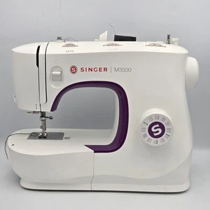 Singer M3500 Sewing Machine NO Foot Pedal - White - Picture 1 of 18