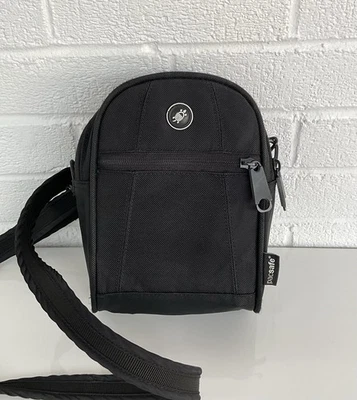 Bolso Bandolera Pacsafe Metrosafe 100 Negro Antirrobo Seguridad de Viaje Foto 1 de 4