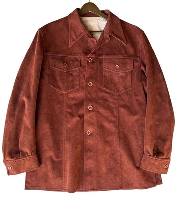 True Vintage 60s The Clothes Horse Portland Cashmere Button Up Size 40 Brown - Image 1 of 4