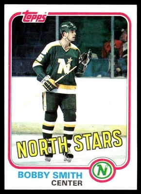 1981-82 Topps #37 Bobby Smith Minnesota North Stars Hockey Card - Image 1 of 2