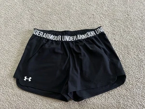 Under Armour pantaloncino donna MEDIA nero vestibilità ampia attivo VEUC - Foto 1 di 4