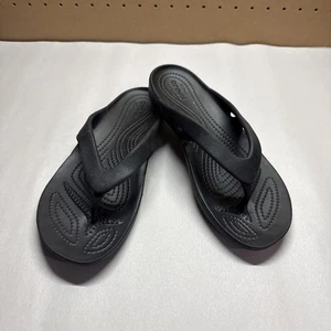 Sandali infradito Crocs Kadee II neri iconici comodi da donna taglia 7 - Foto 1 di 11