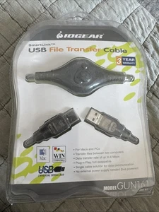 NEW SEALED- IOGEAR USB File Transfer Cable - Picture 1 of 3