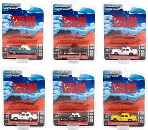 GREENLIGHT THELMA & LOUISE SPECIAL EDITION DIECAST CAR SET - 6 1/64 DIECAST CARS - Picture 1 of 8