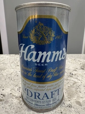 Lata de cerveza de barril genuina Hamm’s 3 ciudades Foto 1 de 4