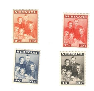 Niederlande Surinam 1943 Geburt der Prinzessin Margaret Satz postfrisch - Bild 1 von 1