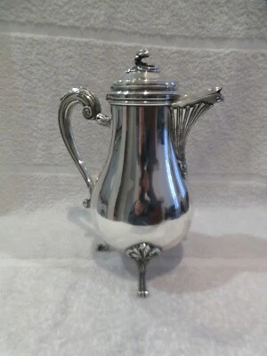 Cafetera francesa vintage 1990 plateada Marly LXV Christofle Gallia 1,1 L Foto 1 de 4