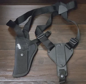 Uncle Mikes Sidekick Vertical Shoulder Holster Cordura Black Size 2, Left Hand - Picture 1 of 1