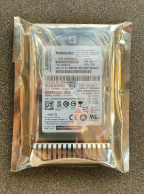 00YK016 Lenovo ThinkSystem 1.2TB 10K SAS 12G 512N 2.5in HDD 7XB7A00027 - Bild 1 von 3