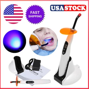 Wireless Cordless LED.B Dental Curing Light Lamp Teeth Whitening Fit Woodpecker - Picture 1 of 20