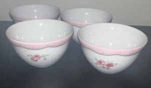 Juego de 4 cuencos de postre profundo Marianna The Rose Collection Pfaltzgraff - Imagen 1 de 4