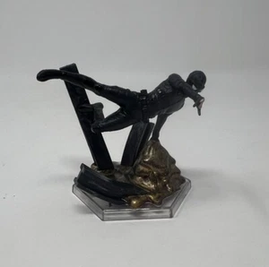 Disney Store Spiderman Far From Home PVC Figure 3" Spiderman Black Suit - Picture 1 of 4