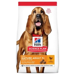 Hill's Science Plan Mature Adult 7+ Light Medium Chicken Dry Dog Food - 14kg - Picture 1 of 4