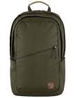Fjallraven Unisex Raven Backpack 20L - Water Resistant - Laptop Sleeve - Olive