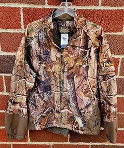 Scent Lok Full Season Mossy Oak Camouflage Full Zip Hunting Jacket Coat - Sz XL - Picture 1 of 9