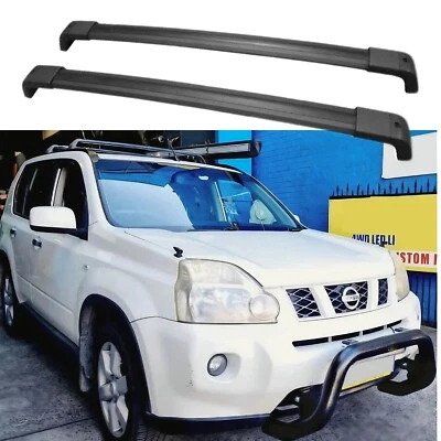 Barra transversal de 2 piezas para Nissan X-Trail T31 2008-2013 barra de riel de techo Foto 1 de 4