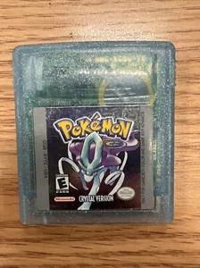 Pokemon Crystal Version Cartridge Only Save Battery Functioning - Picture 1 of 5