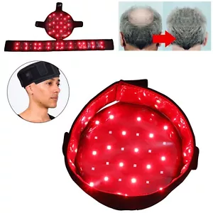 Infrared Red Light Therapy Cap Hair Regrowth Treatment Hair Loss Helmet Hat USbb - Picture 1 of 13