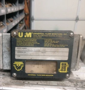 Universal Flow Monitors WB2/10GM-6-TT1WL-50 Rate Indicator For 3/4" Pipe 10gpm - Picture 1 of 2