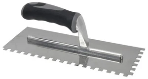 Trowel - Stainless Steel - 8mm - DTA - tilers tiling tools - Picture 1 of 1