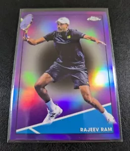 Topps 2021 cromado púrpura refractor/199 Rajeev Ram #96 novato radiocontrol - Imagen 1 de 2