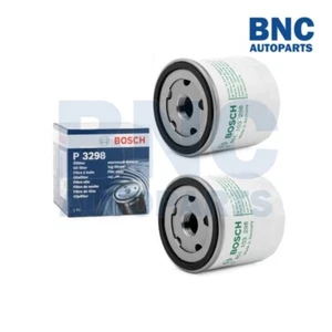 2 x Bosch Oil Filter for Ford CVH Escort, RS Turbo, XR3i, Fiesta, Sierra - Picture 1 of 1