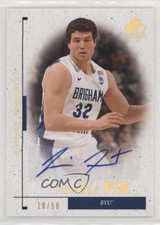 2011-12 SP Authentic Auto /50 Jimmer Fredette #87 Auto
