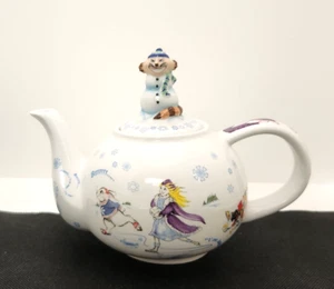 Paul Cardew Teapot Alice in Wonderland Winter - Picture 1 of 6