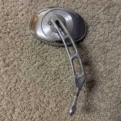 Овальное хромированное зеркало в нормандском стиле Harley Touring fxrt dyna softail sportster на заказ Fxdx - Изображение 1 из 4