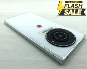 [C] Leica LEITZ PHONE 2 LP-02 F1.9 1-inch img sensor Unlocked SIM White Japan - Afbeelding 1 van 10