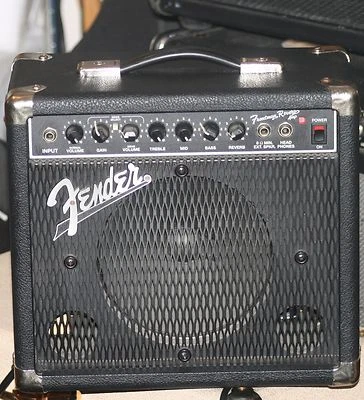 Fender Frontman Electric Guitar Amplifier. Or small PA system! w/FREE NEW mic! - Image 1 of 4