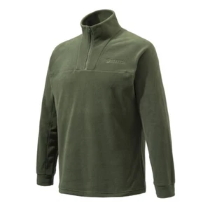 Beretta Men's Half Zip Fleece Green 1/2 Zip P3311T - Picture 1 of 3