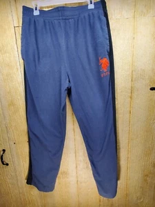 US POLO ASSN MEN'S GRAY PULL ON SWEATPANTS, ELASTIC WAIST, SIZE L - Picture 1 of 4