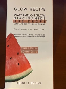 Glow Recipe Watermelon Glow Niacinamide Hue Drops Sun Glow Serum 1.35 oz / 40 mL - Picture 1 of 1