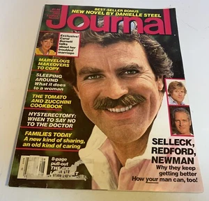 Ladies Home Journal (August 1983) Tom Selleck, Robert Redford, & Paul Newman - Picture 1 of 3