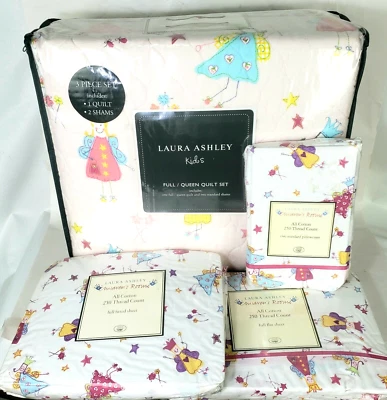 Laura Ashley Children's Rooms Fun Fairies Full Size Bedding 7 Piece Set - Image 1 of 4
