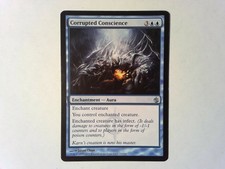 Corrupted Conscience	 Mirrodin Besieged  - Magic the Gathering Blue