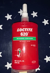 USA Made Loctite 620 250mL Retaining Compound 62070 Exp 2026 ONE BOTTLE - Picture 1 of 1