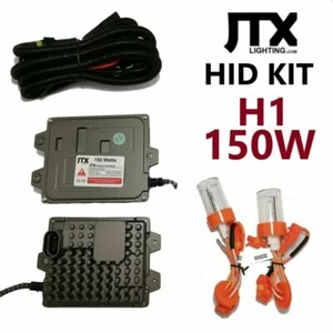 H1 JTX High Quality 12v HID Kit 150W in 4300k 6000k 8000k or 10000k - Picture 1 of 9