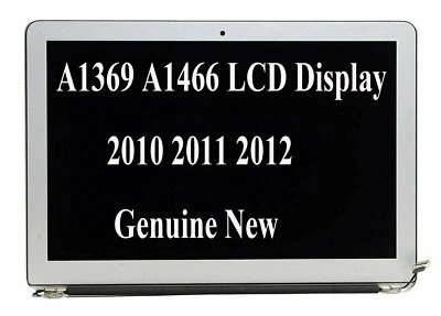 NEW For MacBook Air 13" A1466 A1369 Genuine LCD Screen Assembly 2010 2011 2012 - Image 1 of 4