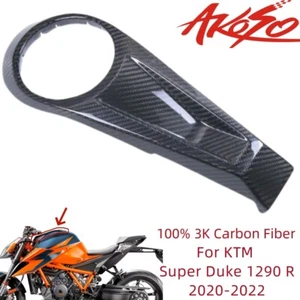 2020-2022 Carbon Fiber For KTM Super Duke 1290 R Tank Ignition Cover Key Fairing - Picture 1 of 9