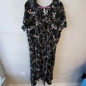 American rag floral faux wrap dress plus size 2X - Picture 1 of 9