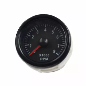 2 inch 52mm Electrical Tachometer Gauge for 0-8(x1000) RPM LED Display - Foto 1 di 7
