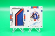 2020 National Treasures Rookie Jumbo Prime Auto Booklet /99 Jake Fromm RPA R6220