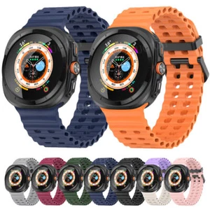 Replacement For Samsung Galaxy Watch Ultra 47mm Silicone Strap Sport Watch Band - Imagen 1 de 58