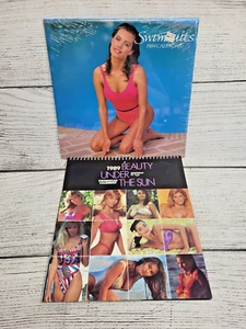 Vintage Badeanzüge 1989 Kalender & 1989 Beauty Under The Sun Calander Konvolut - Bild 1 von 6
