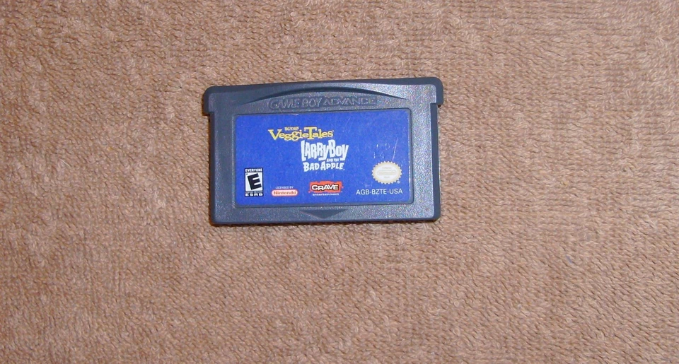VEGGIE TALES: LARRY BOY AND THE BAD APPLE NINTENDO GAMEBOY ADVANCE GBA AUTHENTIC - Image 1 of 1